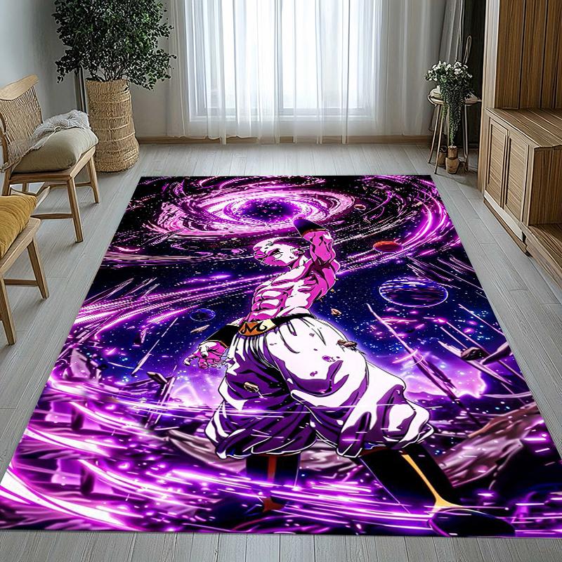 Anime D-Dragon Ball Game Cartoon Living Room Non-Slip Area Rug Soft Carpet for Bedroom Kids Playroom Sofa,Home Decor Doormat 40x60cm