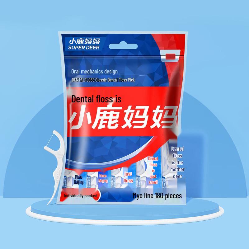 

Deer Mother Classic Individually Wrapped Dental Floss Picks