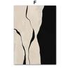 Modern Minimalism Wall Art Nordic Canvas Painting Black Gray Abstract Flower Leaves Girl Face Posters And Prints Wall Pictures