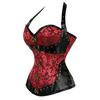 Hanging neck steel bone court Gothic shapewear