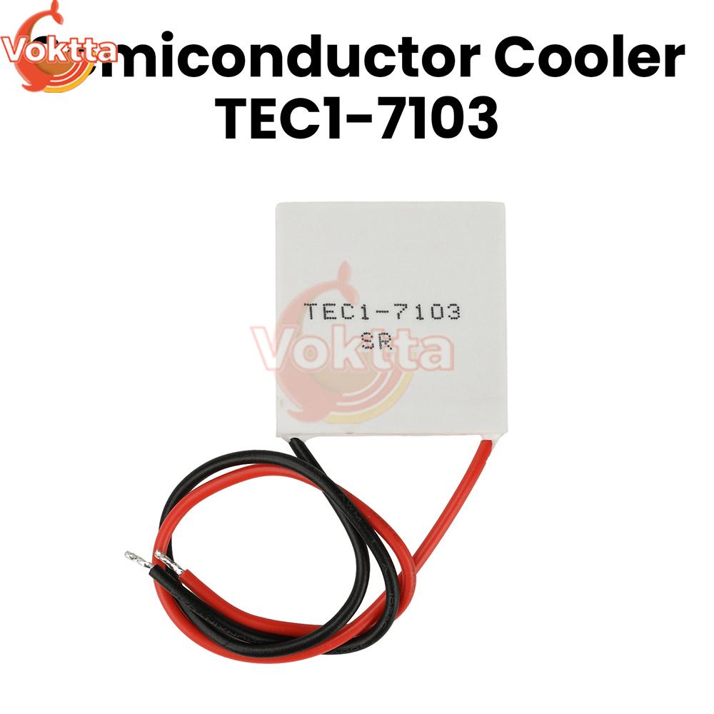 DC 5V DIY Cooler Kit TEC1-7103 Semiconductor Refrigeration Chip Mobile Phone Radiator Cooling Fan Electronic Assembly Kits