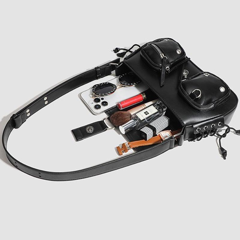 Motorradtasche mit großem Fassungsvermögen, schlicht und elegant, Umhängetasche, modische und vielseitige Tragetasche