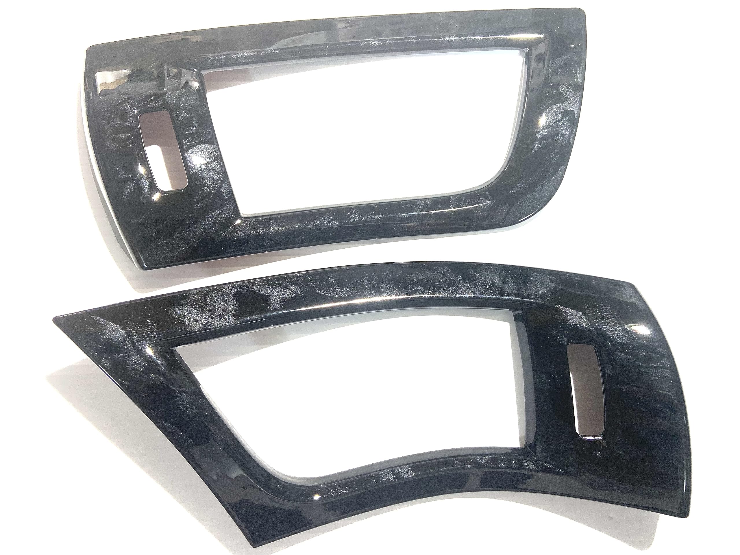 

IDT 30 Series Alphard Vellfire Carbon Piano Black Front Air Conditioner Cover Air Conditioner чёрный