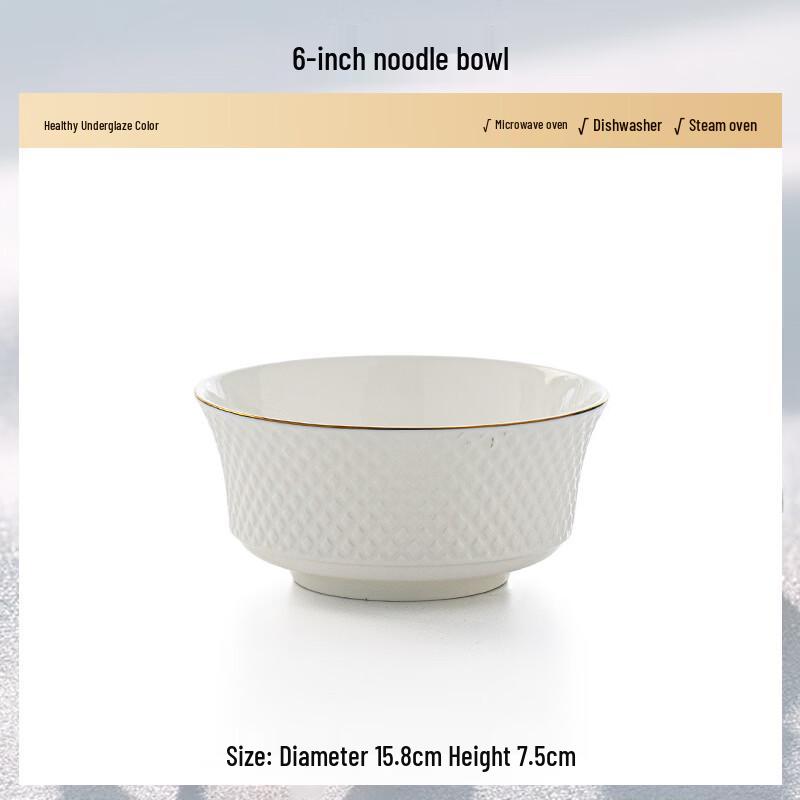 Dajujiang Luxury European Bone China Dinnerware Set