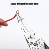 Professional 6Inch MultiFunctional Wire Stripper Crimper Cable Cutter Tool For Electrical Work And Cable Stripping