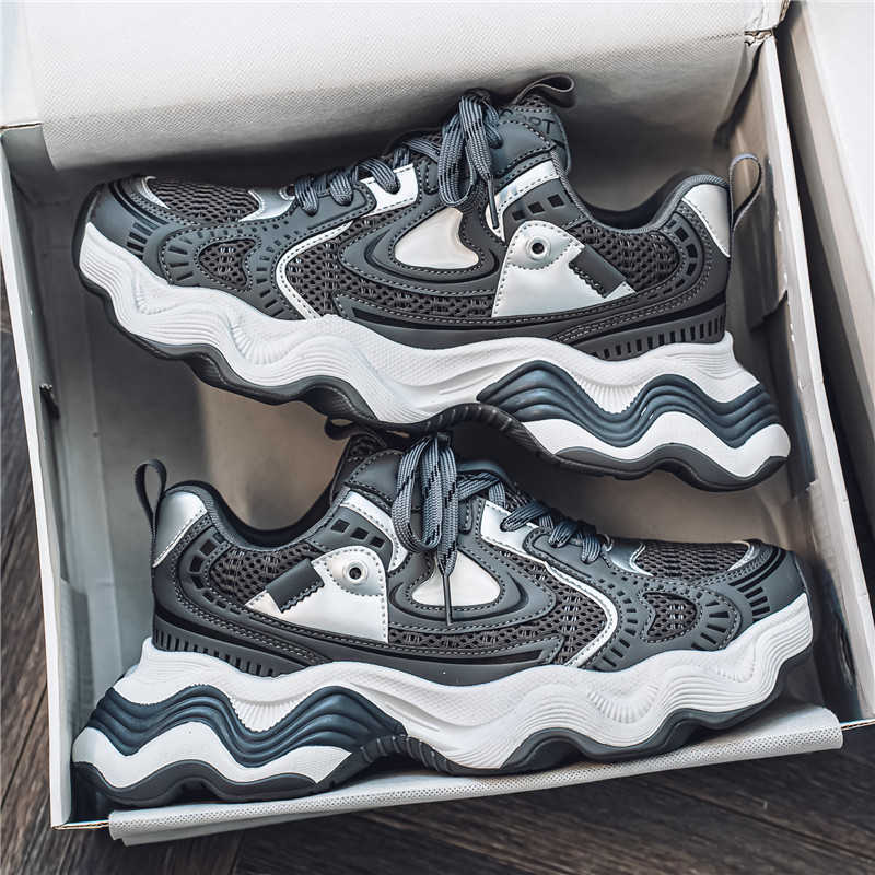 Herbst Dicke Ferse Designer Herrenschuhe Basketball Herren Laufstiefel Luxusmarke Sneaker Herren Sportschuhe Tenes Mascolino