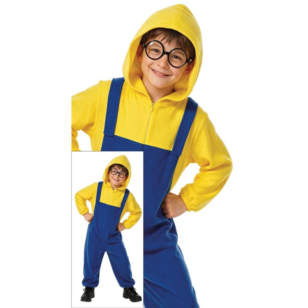 Fiestas Guirca Kinder/Kinder Minions Kapuzen-Overall
