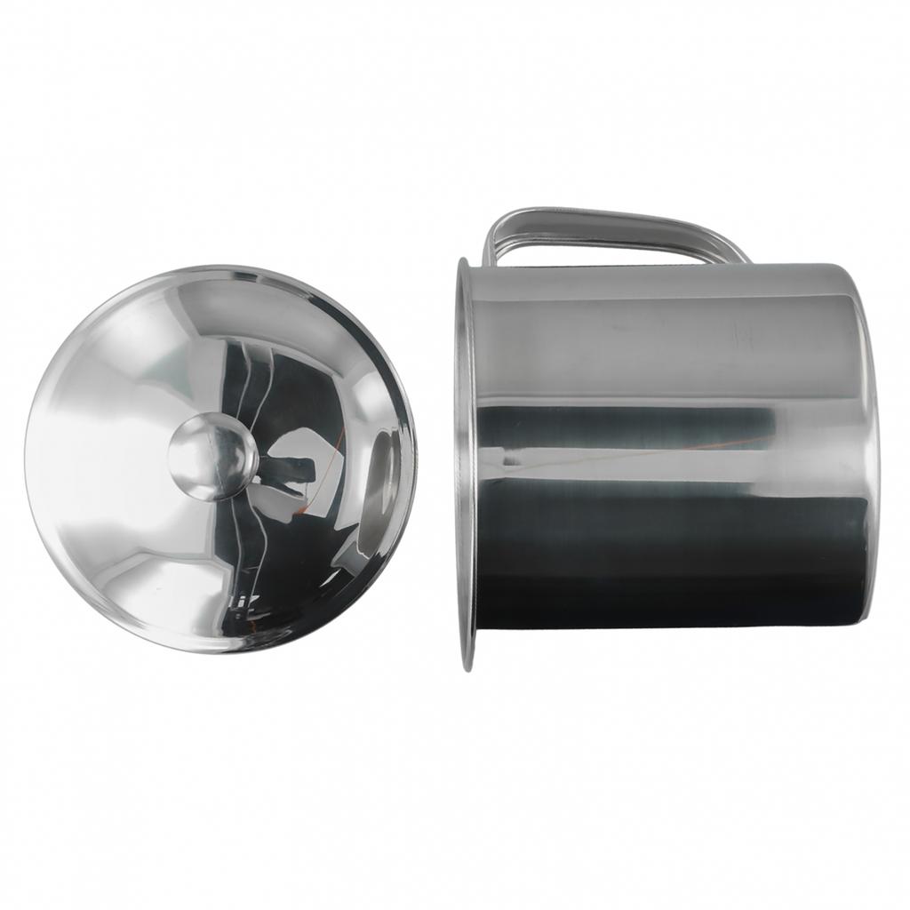 With Handle Stainless steel Cup 1pc Water Coffee Tea Camping Drinking Mug