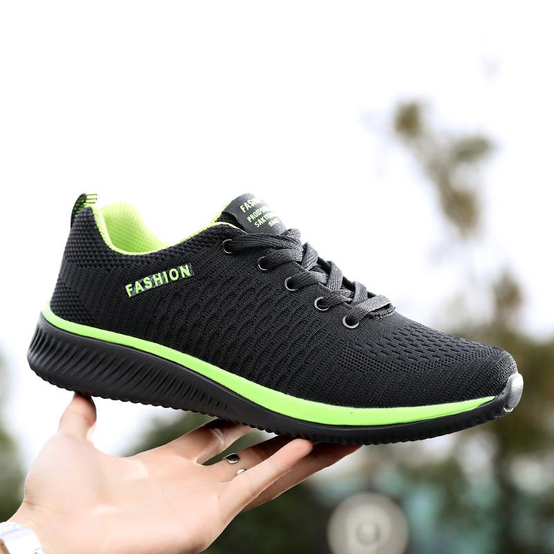 Sports Shoes Men's Shoes Mesh Shoes Lightweight and Breathable Sneakers Running Shoes Travel Shoes Anti-slip and Wear-resistant Single Shoes
