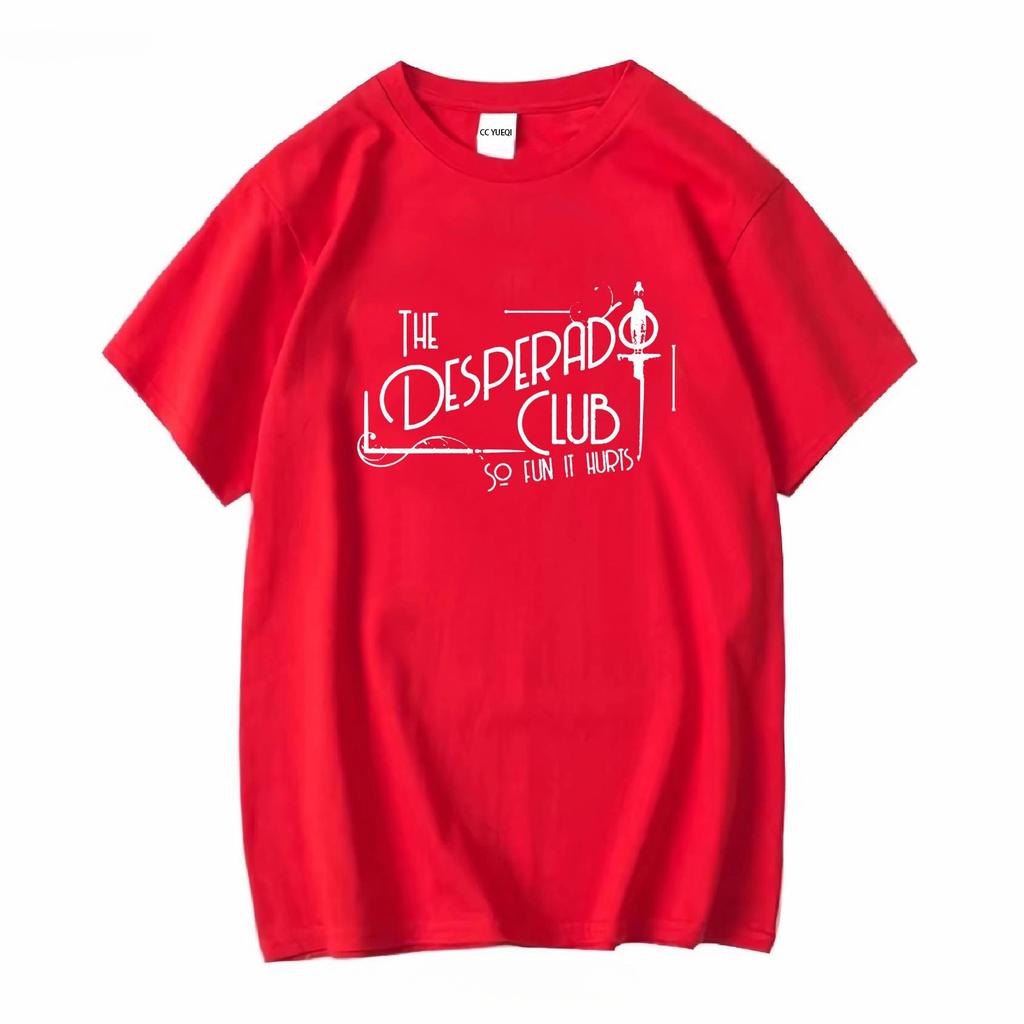 Dungeon Crawler Carl Desperado Club Logo T Shirt Vintage Top For Everyday Wear Stylish Unisexs Clothing Unisex 2026 Summer T Shirt