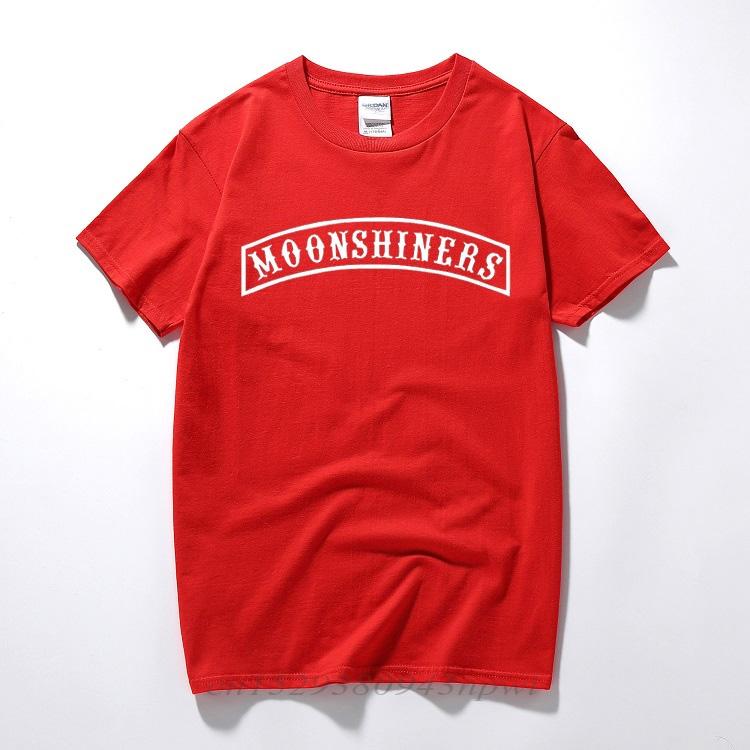 Moonshiners T shirt Funny Tshirt Sutton Moonshine Hillbilly South Runs Popcorn tops Cotton short sleeve tshirt camisetas hombre S