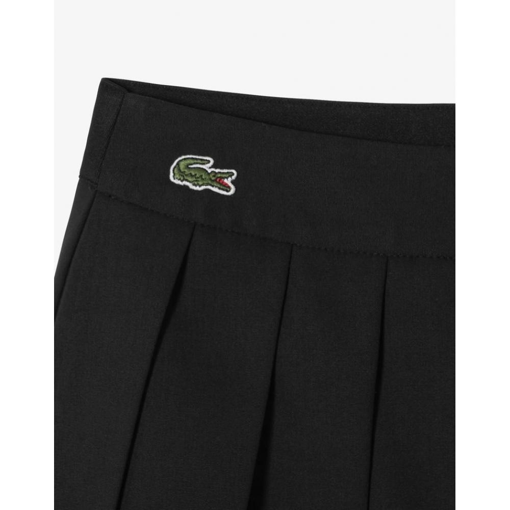 Lacoste Damen Midilanger Plisseerock Jf408e 54n 031