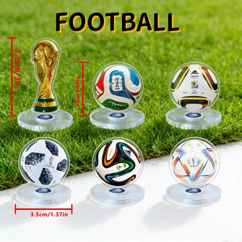 2026 World Cup Rotating Trophy Replica Desk Decor