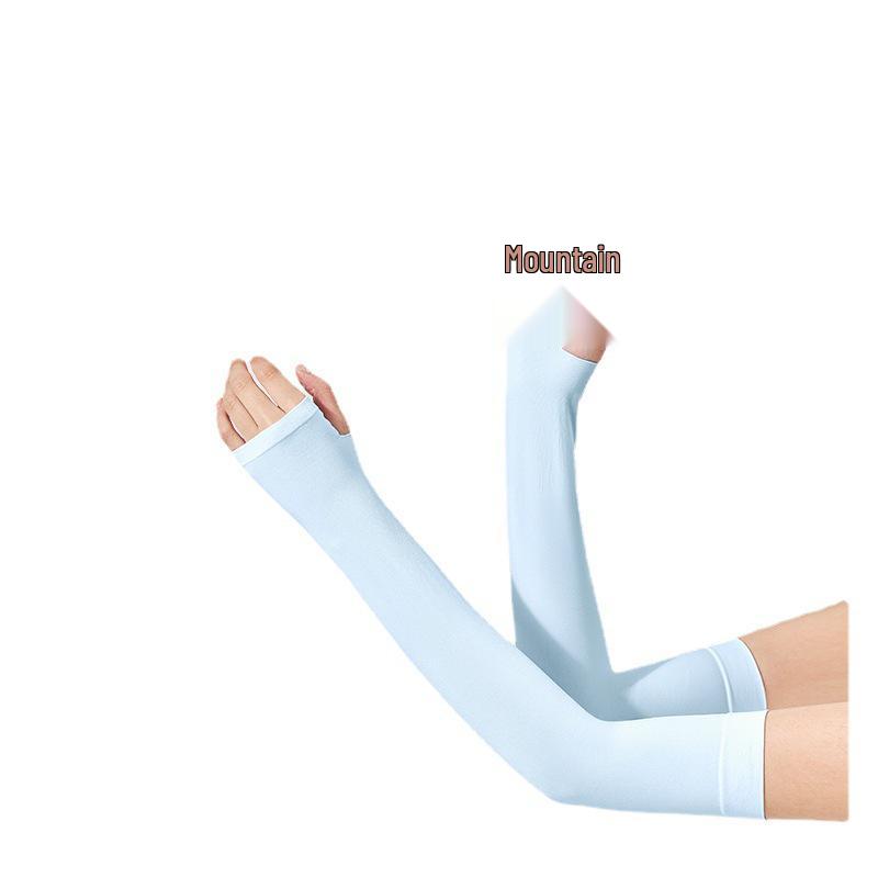 Men's UPF50+ Sun Protection Arm Sleeves for Cycling and Driving