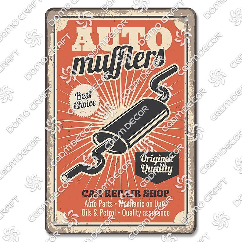 Motor Oil Poster Vintage Metal Plate Energol Oilzum Car Parts Oil Change Metal Tin Signs Wall Decor Garage Club Man Cave
