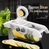 2024 Multifunctional Lemon Slicer for Milk Tea Shop - Efficient Fruit Thin Slicing Tool