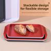 Rectangular Restaurant Fast Food Thickened Serving Kindergarten Tray