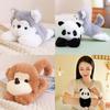 Animal Plush Bracelet Toy Nativity Decor Clap Circle Wrist Bands Gift Christmas