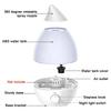 Office 7 Color Change LED Night Light USB Air Purifier Cool Mist Humidifier Aroma Essential Oil Diffuser Ultrasonic
