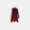 [Pre-Owned] Dionysus Chain Tiger Head Buckle Logo Canvas And Leather Shoulder Bag Small - Very Good #AJX2BY
