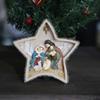 Christmas Scene Figurine Home Decor Gifts - Resin Craft Nativity Set for Cross-Border Parties - Practical Convenient Home Accent