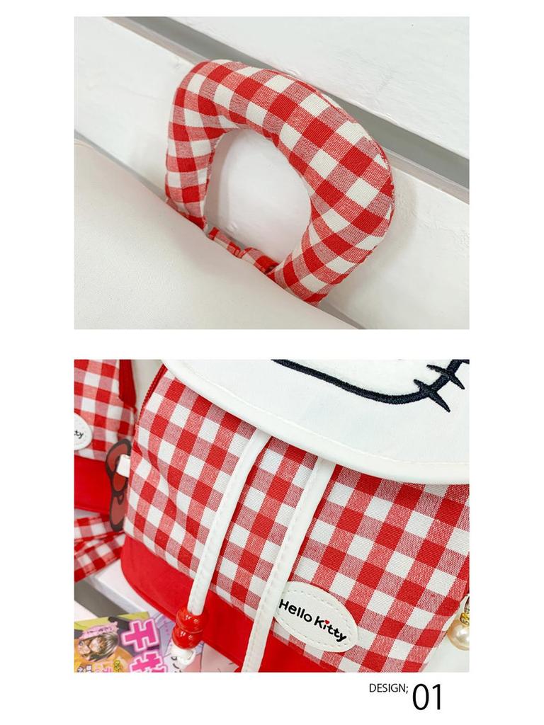 Roter Mimi Leichter Cartoon Mini Rucksack für Mädchen