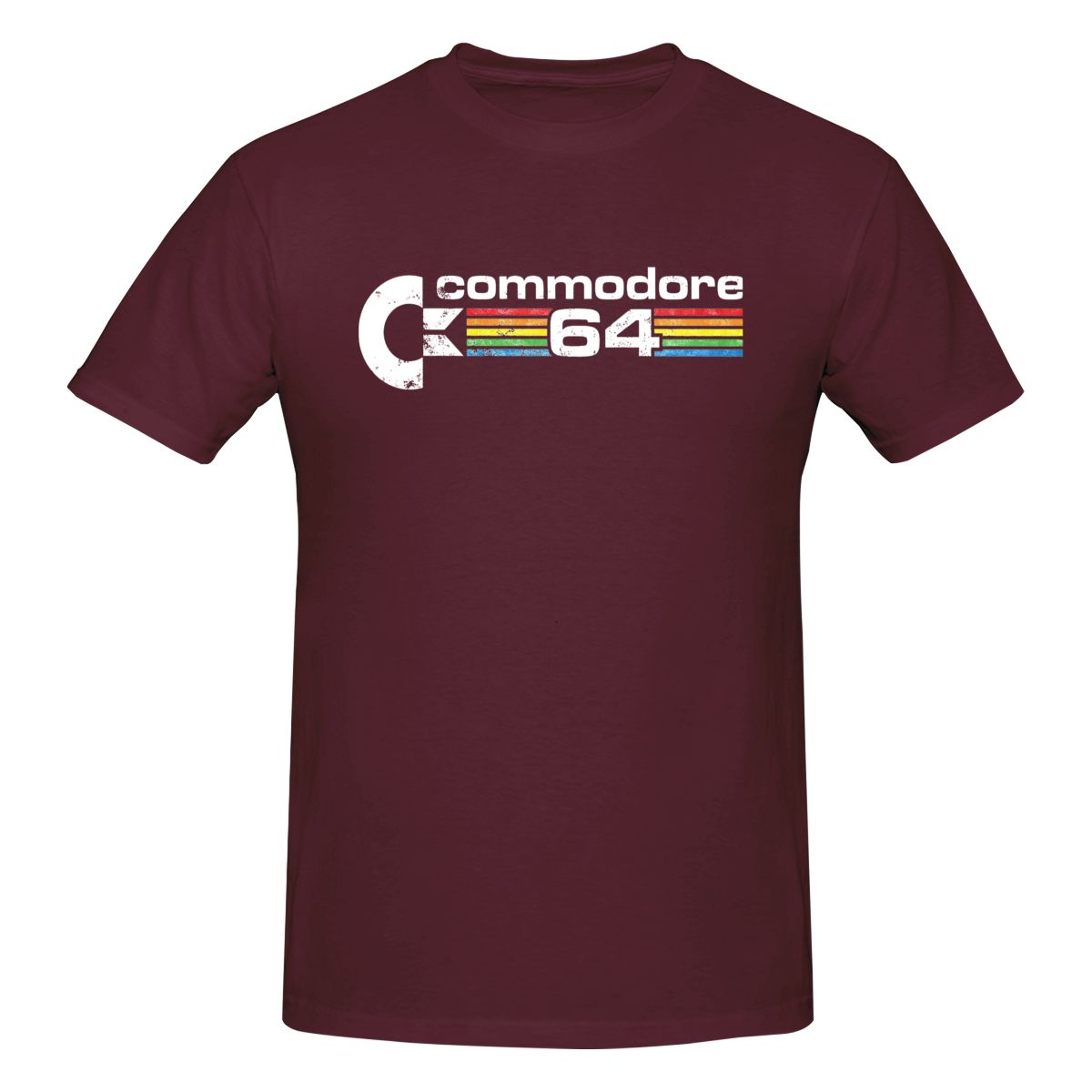 

Ретро Логотип Commodore 64 Футболки для Чоловіків Повсякденні Чиста Бавовна Футболка З Круглим Вирізом З Коротким Рукавом Футболки 6XL Топи M