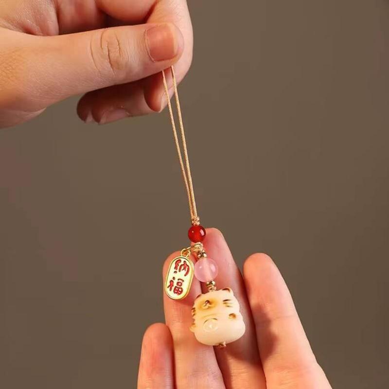 Cat Claw Phone Strap Phone Charm Bag Pendant Phone Lanyard Anti-Lost Phone Decor Key Chain