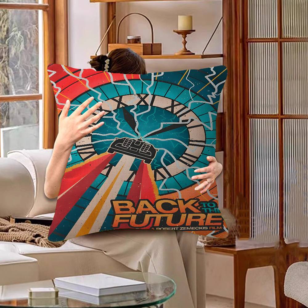 

Movie BBack To The Future Cushion Cover Decorative Pillow Sofa Home Decor case pillow cases 30x30cm