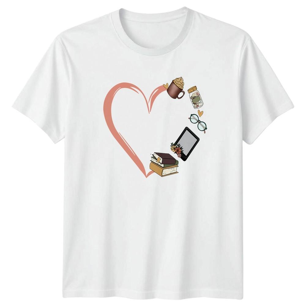 My Favorite Things Are Books Unisexs TShirt Bookworm Reading Birthday Gift S