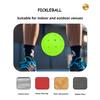High-Elasticity 40-Hole 74mm Pickleball Rotational Molding Pickleball Compliant with Professional Sports Competition Standards