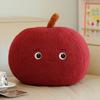 Amusing Smile Apple Plush Toys Stuffed Big Size Cartoon Fruit Throw Pillow Cozy Office Nap Pillow Kawaii Home Decor Nice Gift