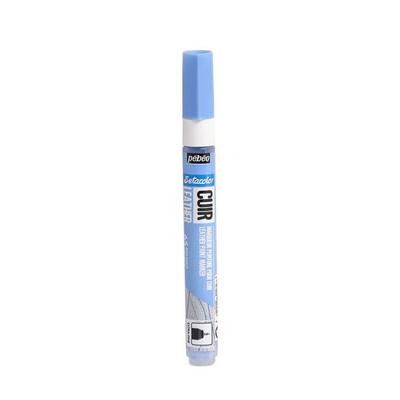 Leder-Marker - PEBEO - Setacolor - Eisblau - Deckend