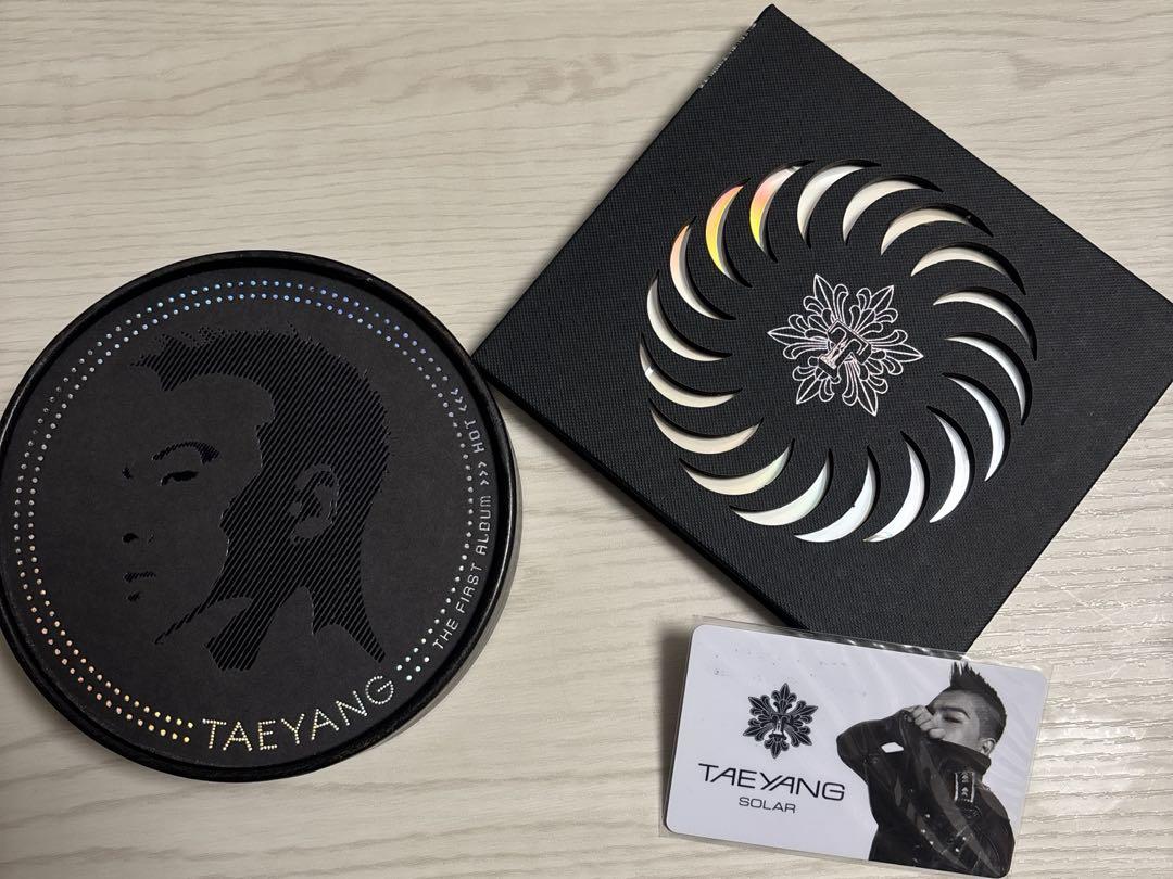 

[USED] BIGBANG SOL Taeyang CD HOT&SOLAR YG Card included