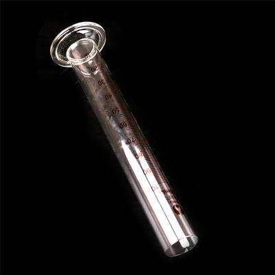 Mesure de laboratoire de chimie de cylindre de mesure en verre gradué de 100Ml