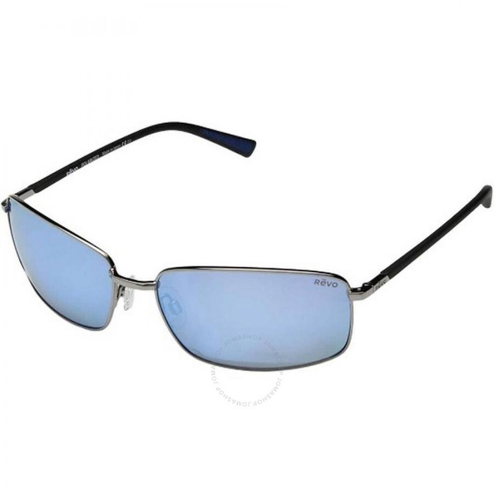 

Revo Tate Graphite Rectangular Unisex Sunglasses RE 1079 00 GY 61