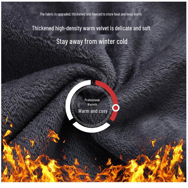 Romon Men's Corduroy Business Casual Pants