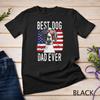 American Flag Best Dog Dad Ever German Shorthaired Pointer Unisex T-shirt