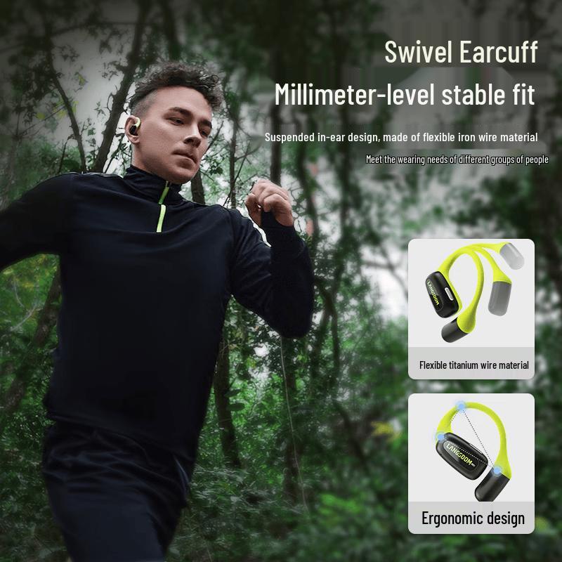 Langsdom AirFit TS15 Open-Ear Knochenschall-Konzept Sport Bluetooth-Kopfhörer