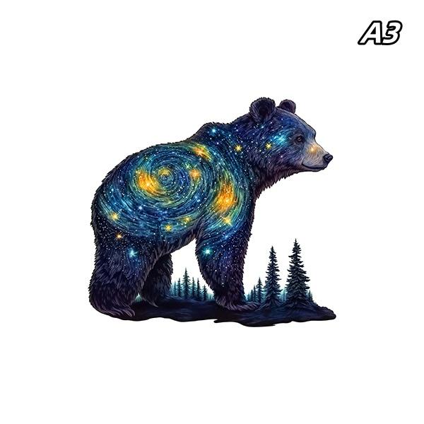 Jigsaw Puzzle Mysterious Animal Puzzles Dog Puzzles Present Designed for Adult Children Instructive Fabulous Present Interactive Games Wooden