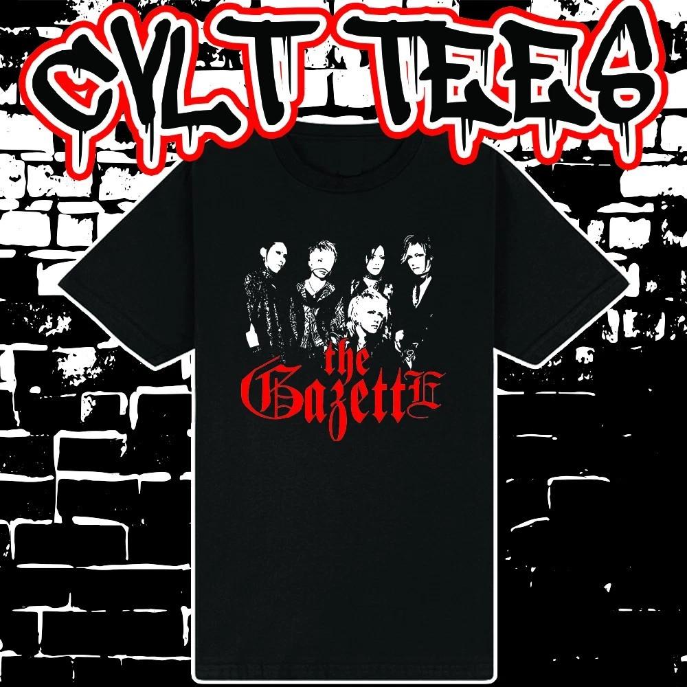Мужские и женские футболки The Gazette Vkei Band Tee 100% Хлопок XXXXL