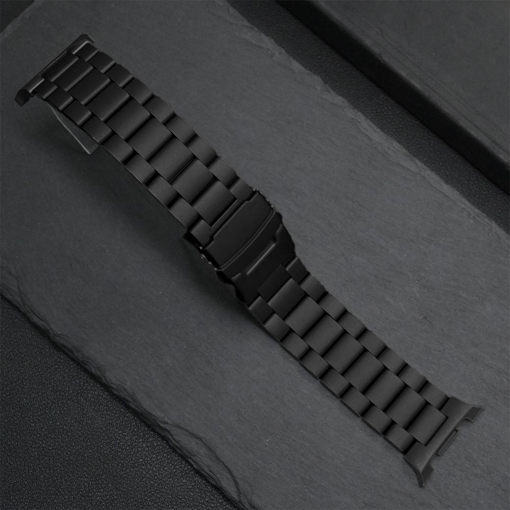

No Gaps Titanium Strap for Samsung Galaxy Watch 8 Classic 46mm Men Band Metal Bracelet for GALAXY WATCH 8 40mm 44mm Accessories Galaxy watch 8 44mm чорний
