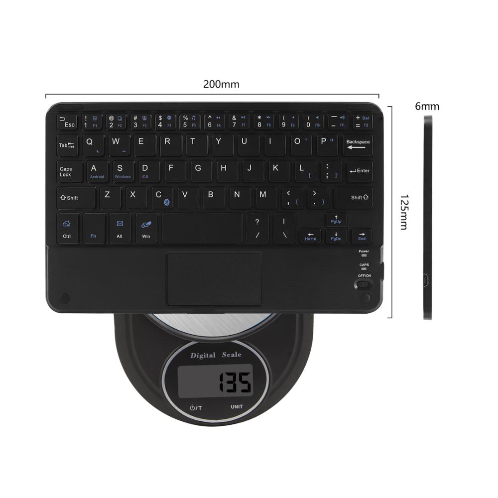Cheap Bluetooth Wireless Keyboard Touch Pad with Mouse Function Mini