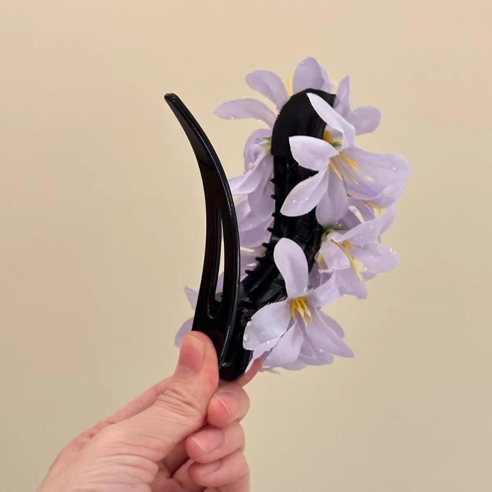 15cm Artificial Flower Hair Clips Elegant Bridal Hair Accessories Flower Hair Pins  for Women