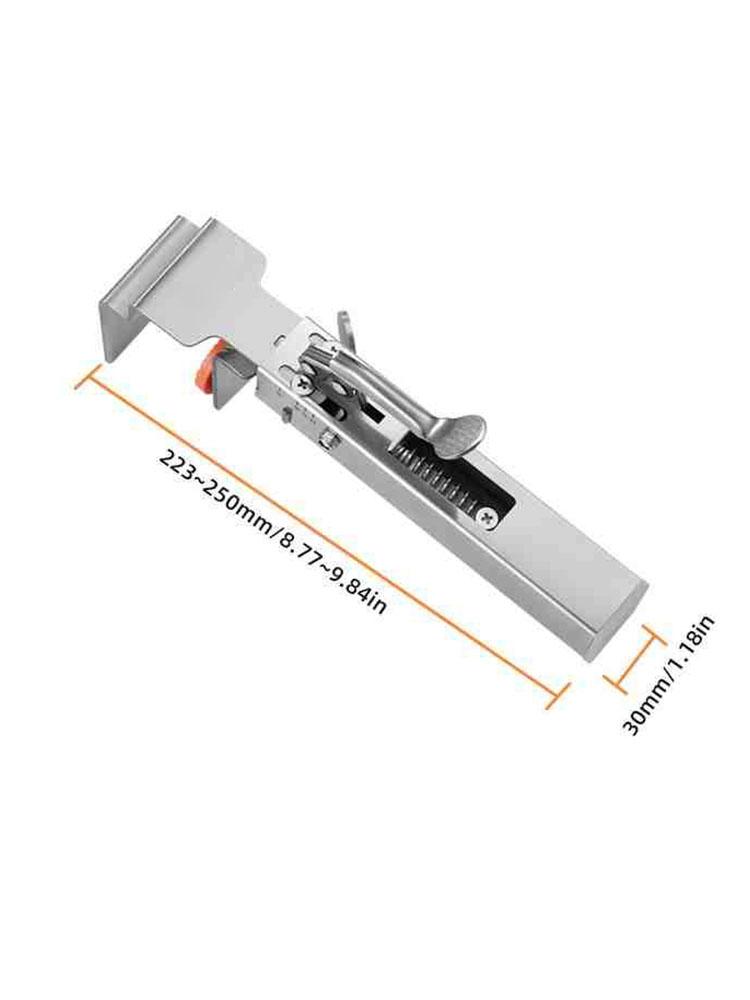 Adjustable Drawer Fixing Clamp Universal Drawer Fixing Clip Stainless Steel Drawer Front Installation Clamps Woodworking Clamp