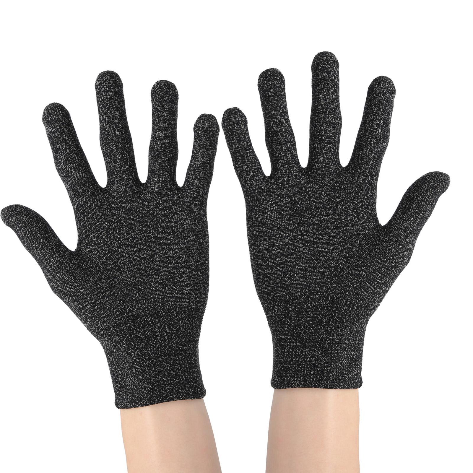 

1 Pair Conductive Fiber Gloves AntiStatic Odor Removal Deodorant Comfortable Gloves