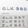 3D ABS Car Letters Logo GLK220 GLK300 GLK350 Badge Rear Trunk Sticker For Mercedes Benz GLK220 GLK300 GLK350 X204 Accessories