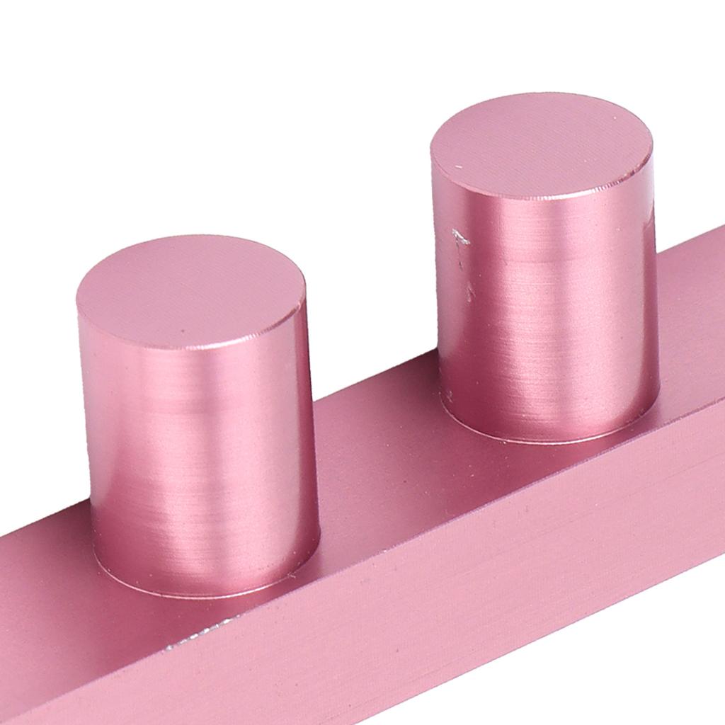 DIY Lipstick Mold 2 Hole Aluminum Multipurpose Lip Gloss Balm Fill Maker for Makeup
