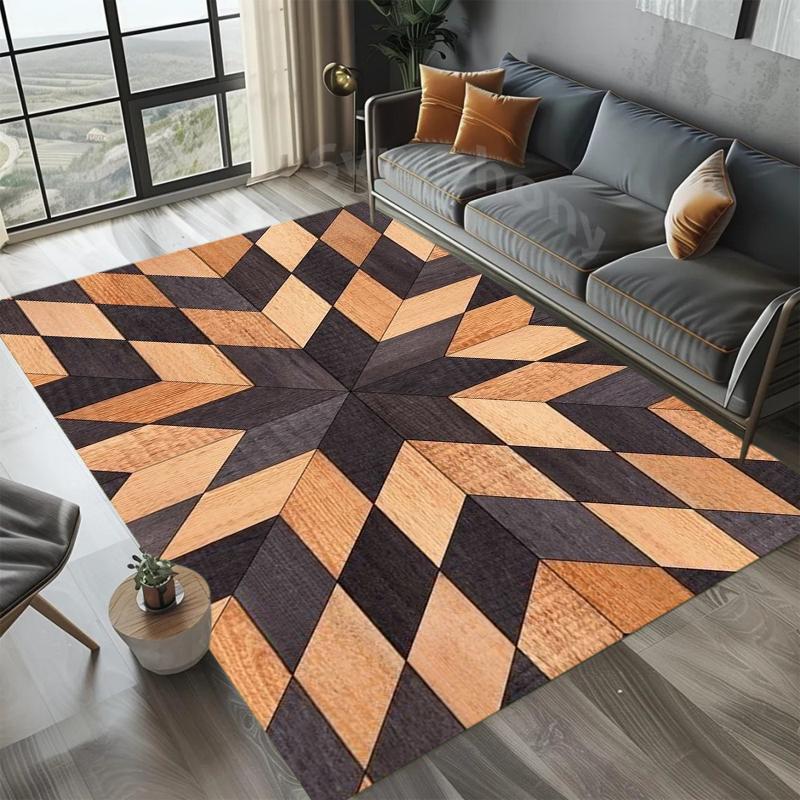 Nordic Geometric Carpet Living Room  Bedroom Carpet Large Area Rugs for Home Decoration Non-slip Sofa Custom Floor Mats 40x60cm
