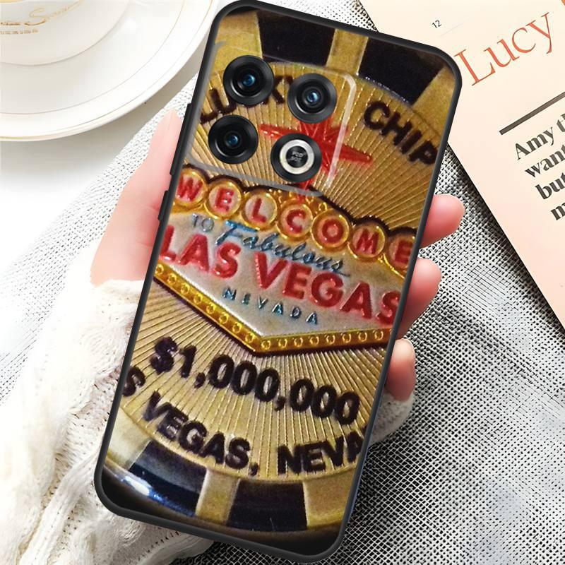 Las Vegas Casino Poker Fodral För OnePlus 15 13 13R 13T 12 12R 10T 11 10 Pro OnePlus Nord CE 5 3 4 Lite N20 N30 Fodral